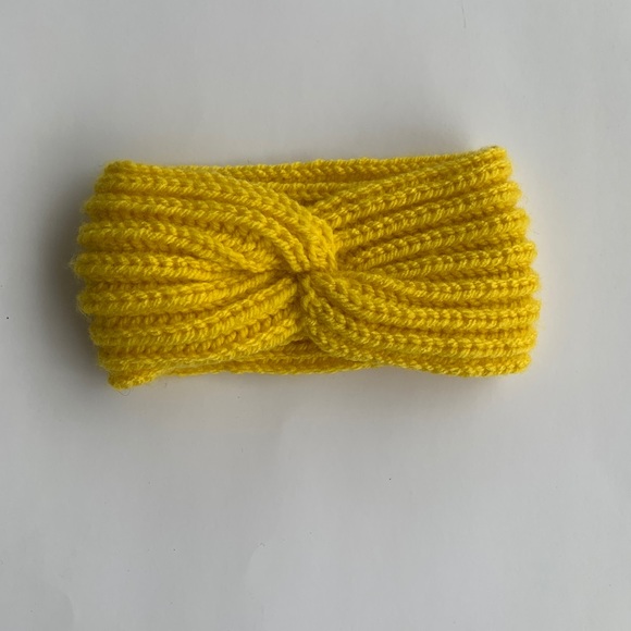 Twisted Yellow Headband - Picture 1 of 1